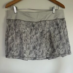 Lululemon City Bridge Pace Rival Skirt Skort Womens size 12 tennis athle…